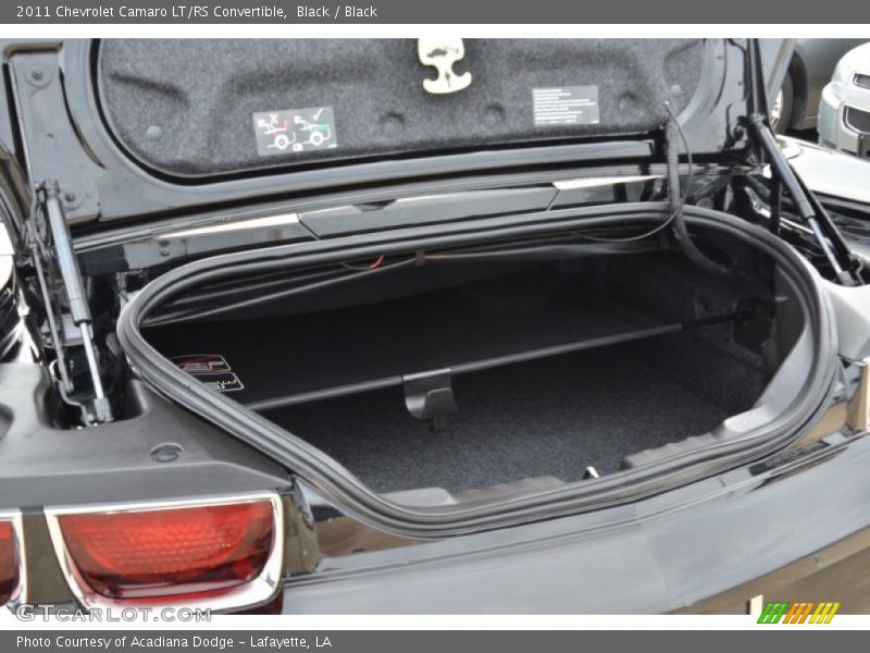 Black / Black 2011 Chevrolet Camaro LT/RS Convertible