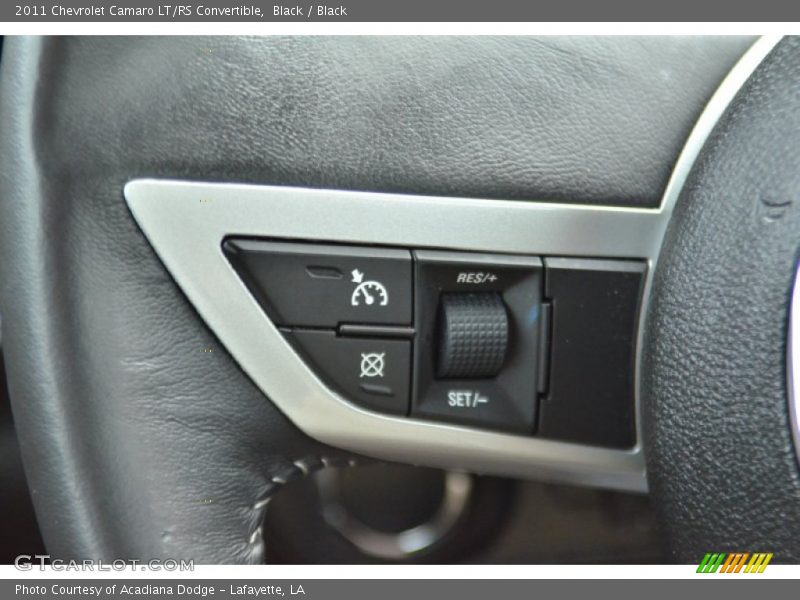 Controls of 2011 Camaro LT/RS Convertible