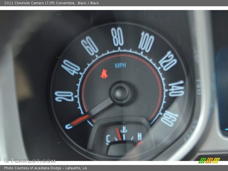 Black / Black 2011 Chevrolet Camaro LT/RS Convertible