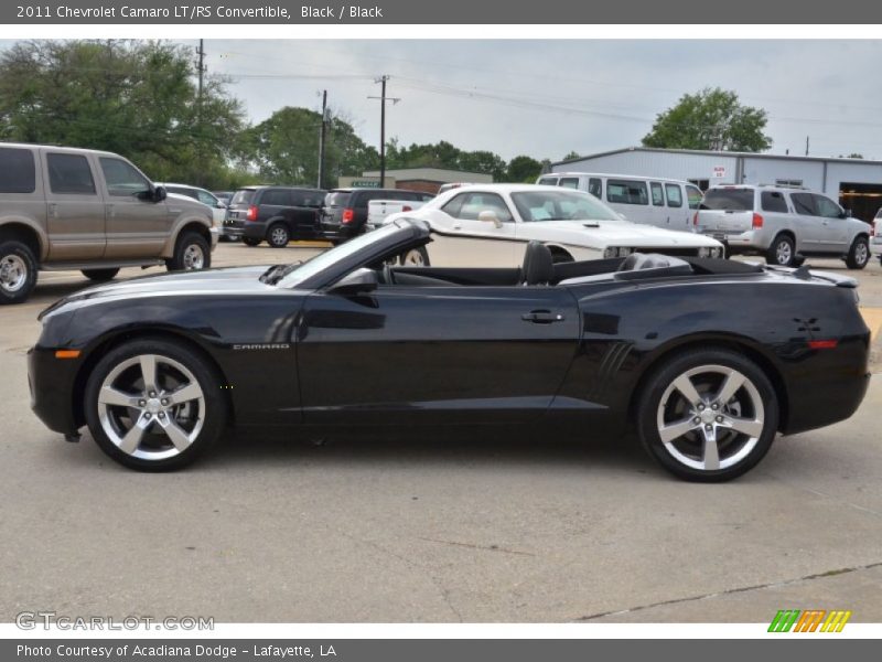  2011 Camaro LT/RS Convertible Black