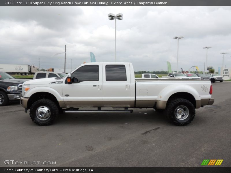  2012 F350 Super Duty King Ranch Crew Cab 4x4 Dually Oxford White