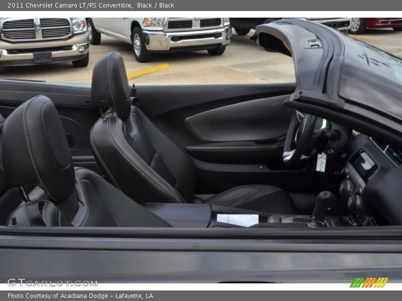 Black / Black 2011 Chevrolet Camaro LT/RS Convertible