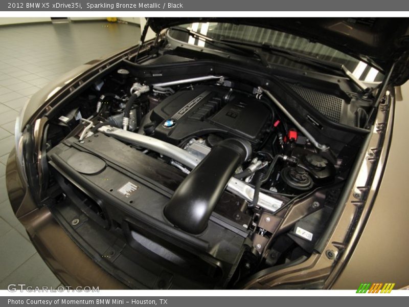 Sparkling Bronze Metallic / Black 2012 BMW X5 xDrive35i