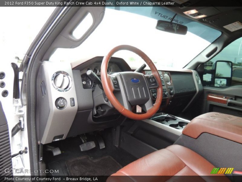 Chaparral Leather Interior - 2012 F350 Super Duty King Ranch Crew Cab 4x4 Dually 