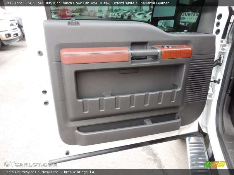 Oxford White / Chaparral Leather 2012 Ford F350 Super Duty King Ranch Crew Cab 4x4 Dually