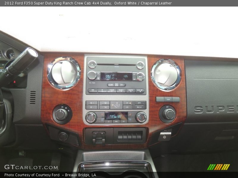 Controls of 2012 F350 Super Duty King Ranch Crew Cab 4x4 Dually