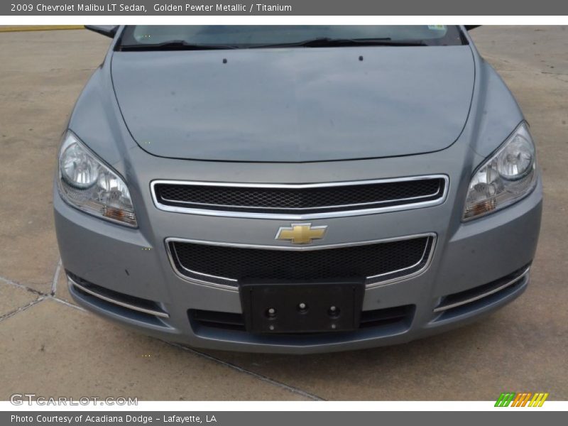 Golden Pewter Metallic / Titanium 2009 Chevrolet Malibu LT Sedan