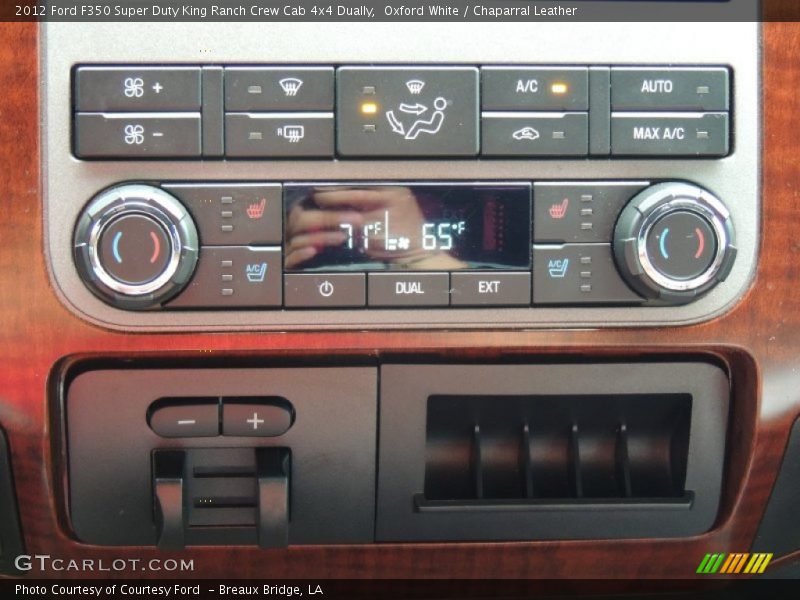 Controls of 2012 F350 Super Duty King Ranch Crew Cab 4x4 Dually