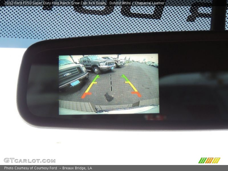 Oxford White / Chaparral Leather 2012 Ford F350 Super Duty King Ranch Crew Cab 4x4 Dually