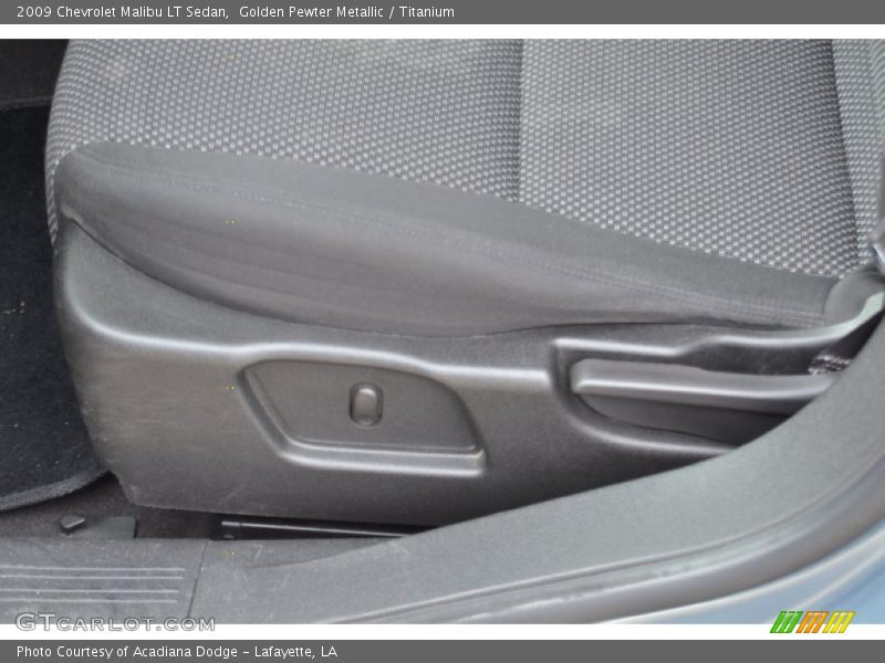 Golden Pewter Metallic / Titanium 2009 Chevrolet Malibu LT Sedan