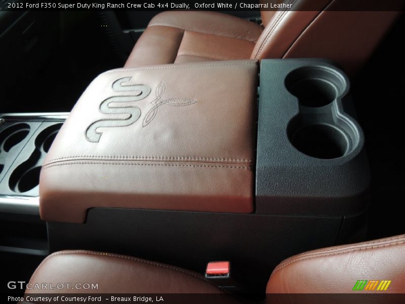 Oxford White / Chaparral Leather 2012 Ford F350 Super Duty King Ranch Crew Cab 4x4 Dually