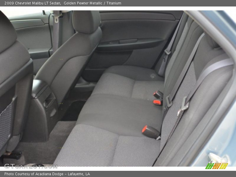 Golden Pewter Metallic / Titanium 2009 Chevrolet Malibu LT Sedan