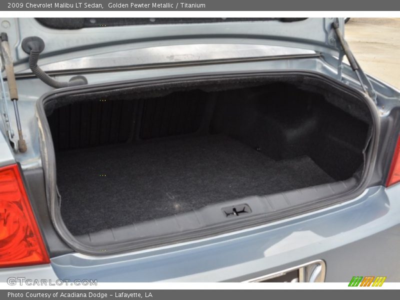 Golden Pewter Metallic / Titanium 2009 Chevrolet Malibu LT Sedan
