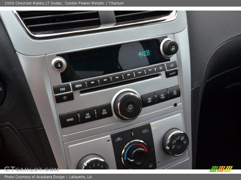 Golden Pewter Metallic / Titanium 2009 Chevrolet Malibu LT Sedan