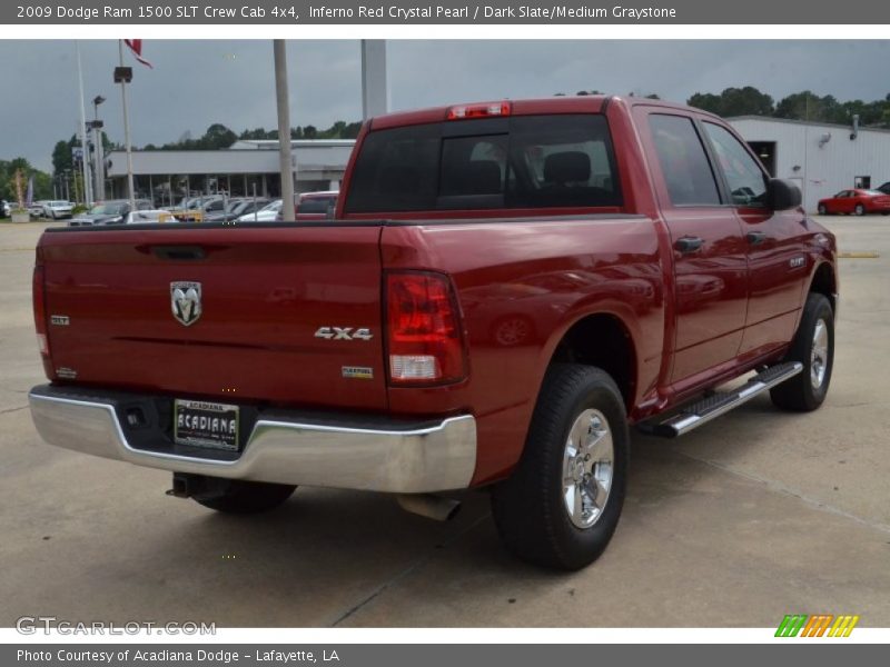 Inferno Red Crystal Pearl / Dark Slate/Medium Graystone 2009 Dodge Ram 1500 SLT Crew Cab 4x4