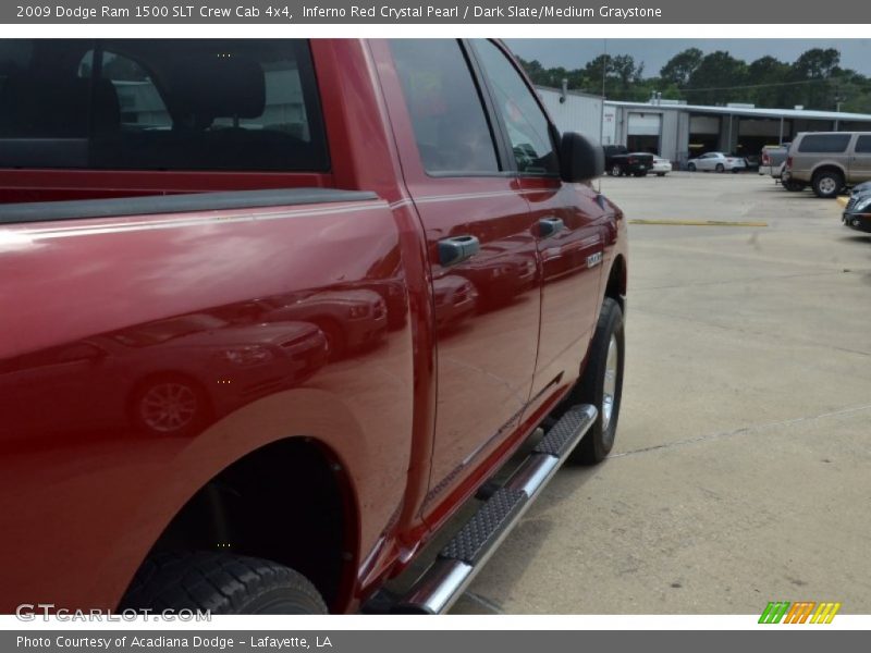 Inferno Red Crystal Pearl / Dark Slate/Medium Graystone 2009 Dodge Ram 1500 SLT Crew Cab 4x4