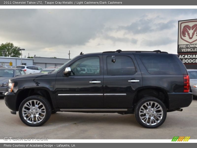 Taupe Gray Metallic / Light Cashmere/Dark Cashmere 2011 Chevrolet Tahoe LTZ