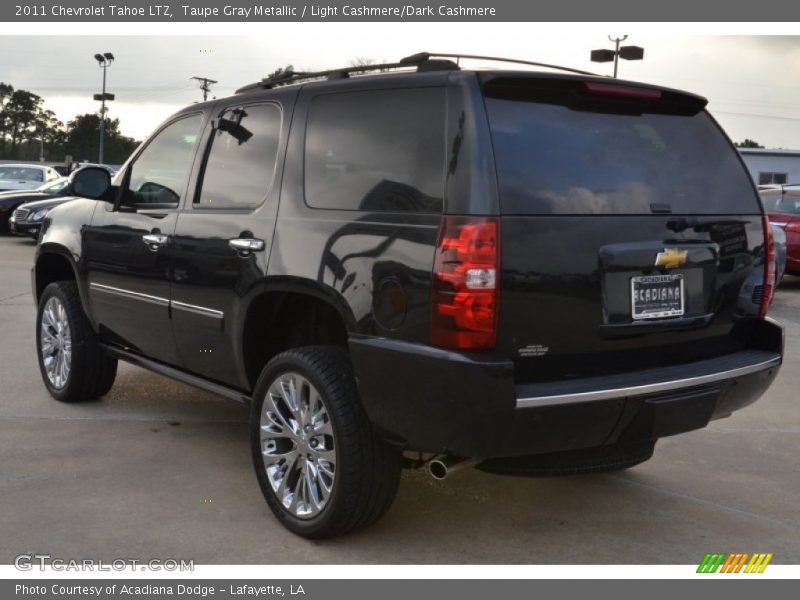 Taupe Gray Metallic / Light Cashmere/Dark Cashmere 2011 Chevrolet Tahoe LTZ