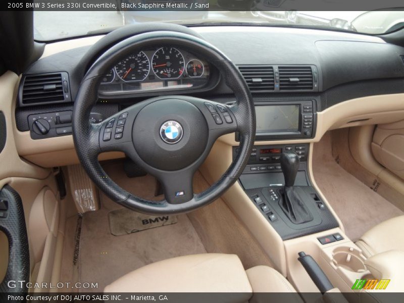 Dashboard of 2005 3 Series 330i Convertible