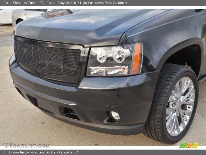 Taupe Gray Metallic / Light Cashmere/Dark Cashmere 2011 Chevrolet Tahoe LTZ