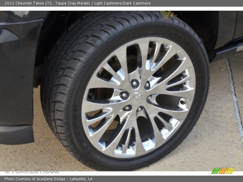 Taupe Gray Metallic / Light Cashmere/Dark Cashmere 2011 Chevrolet Tahoe LTZ