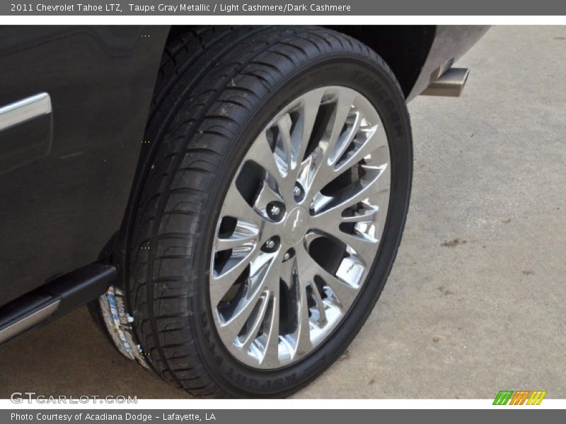Taupe Gray Metallic / Light Cashmere/Dark Cashmere 2011 Chevrolet Tahoe LTZ