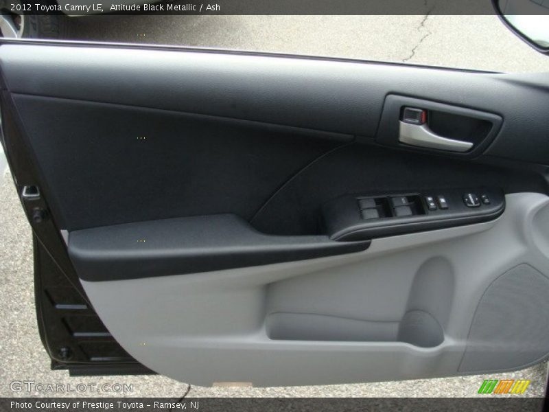 Attitude Black Metallic / Ash 2012 Toyota Camry LE