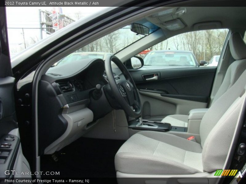 Attitude Black Metallic / Ash 2012 Toyota Camry LE