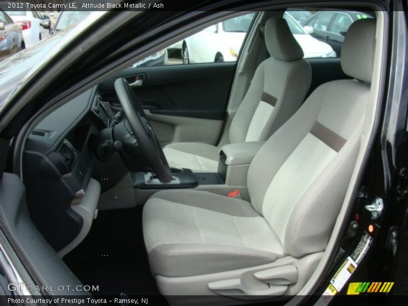 Attitude Black Metallic / Ash 2012 Toyota Camry LE