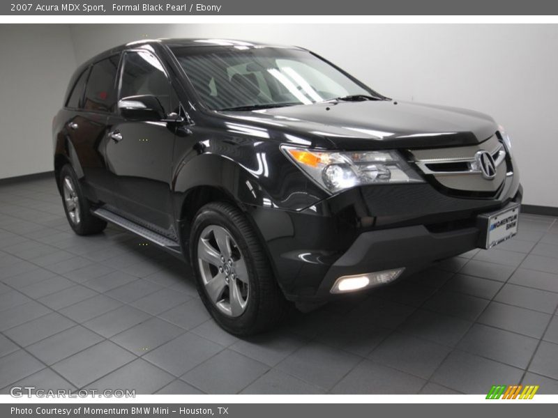 Formal Black Pearl / Ebony 2007 Acura MDX Sport