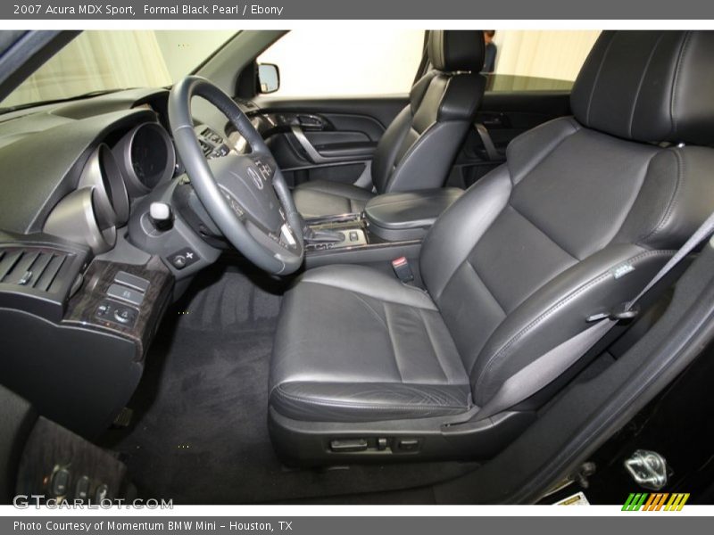 Formal Black Pearl / Ebony 2007 Acura MDX Sport