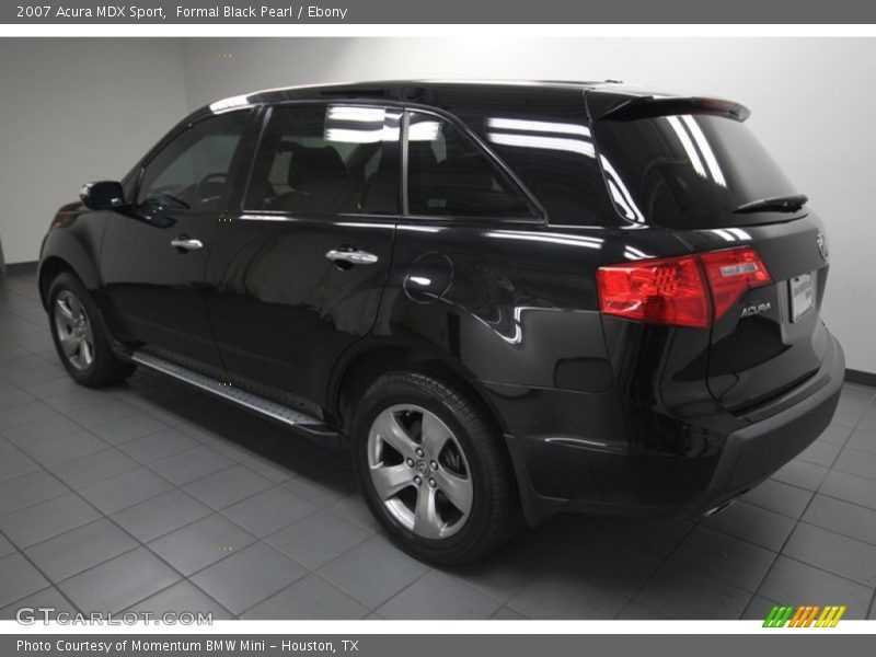 Formal Black Pearl / Ebony 2007 Acura MDX Sport