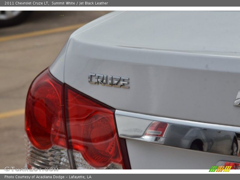 Summit White / Jet Black Leather 2011 Chevrolet Cruze LT