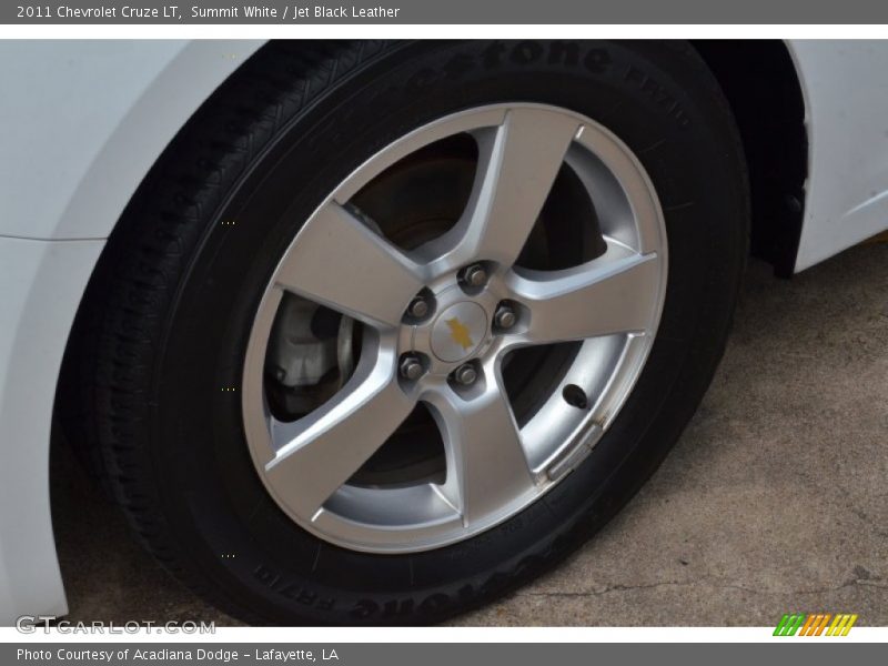 Summit White / Jet Black Leather 2011 Chevrolet Cruze LT