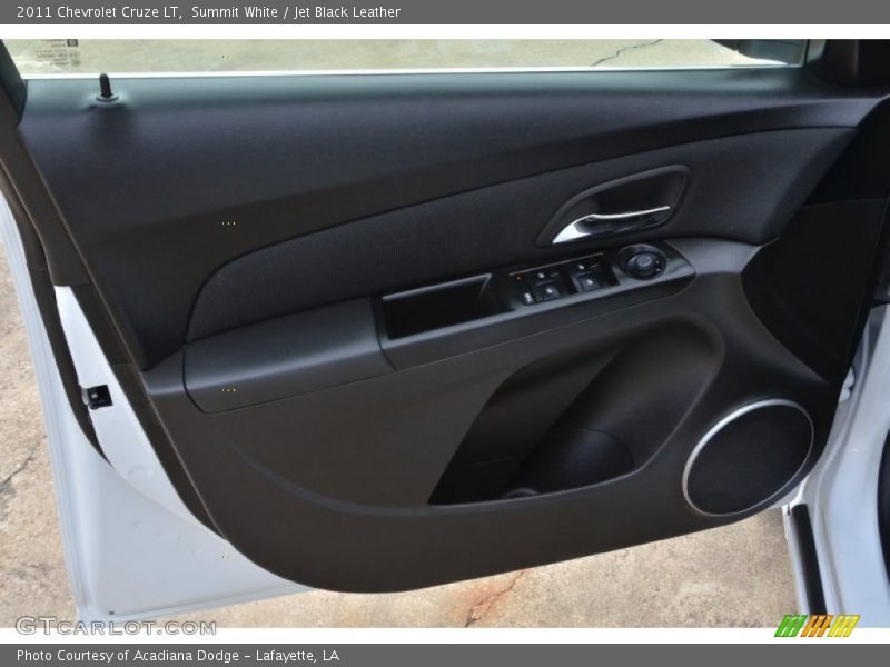 Summit White / Jet Black Leather 2011 Chevrolet Cruze LT