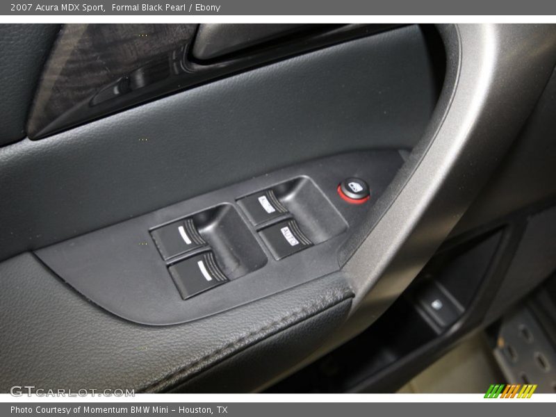 Formal Black Pearl / Ebony 2007 Acura MDX Sport