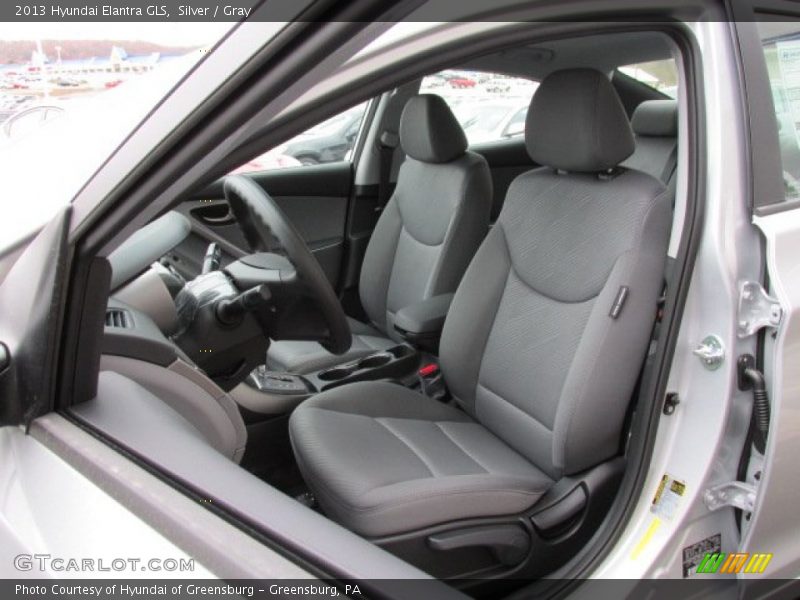 Silver / Gray 2013 Hyundai Elantra GLS