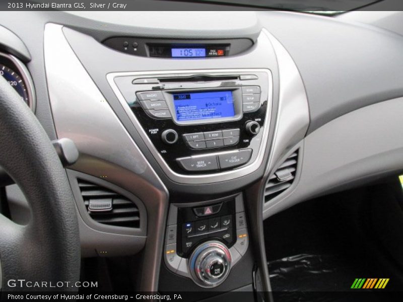 Silver / Gray 2013 Hyundai Elantra GLS