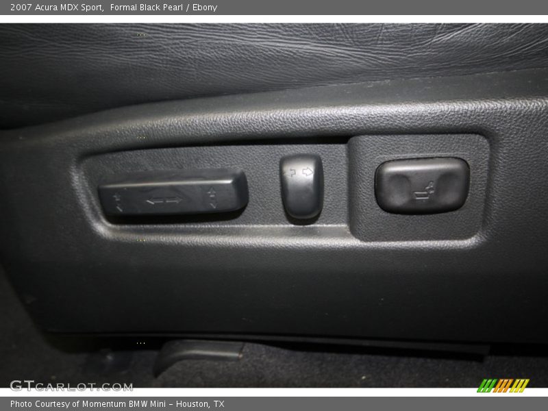 Formal Black Pearl / Ebony 2007 Acura MDX Sport