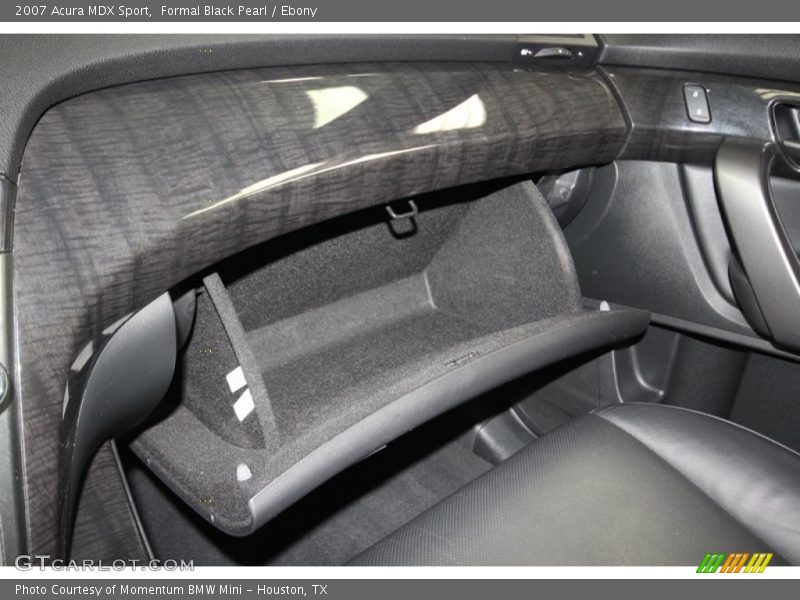 Formal Black Pearl / Ebony 2007 Acura MDX Sport