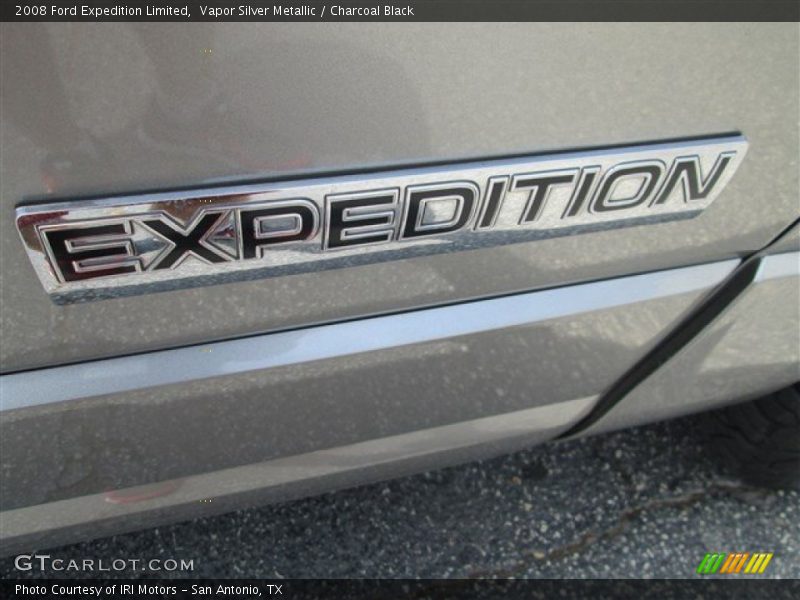 Vapor Silver Metallic / Charcoal Black 2008 Ford Expedition Limited