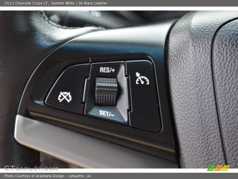 Summit White / Jet Black Leather 2011 Chevrolet Cruze LT