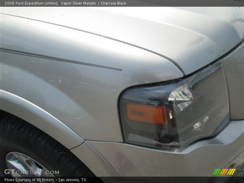 Vapor Silver Metallic / Charcoal Black 2008 Ford Expedition Limited