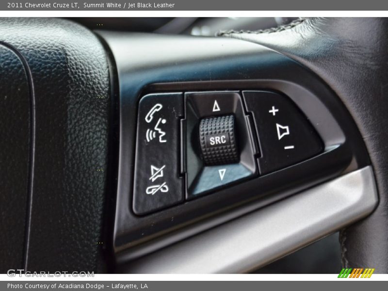 Summit White / Jet Black Leather 2011 Chevrolet Cruze LT