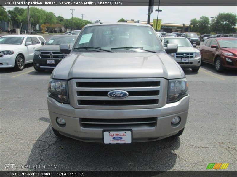 Vapor Silver Metallic / Charcoal Black 2008 Ford Expedition Limited