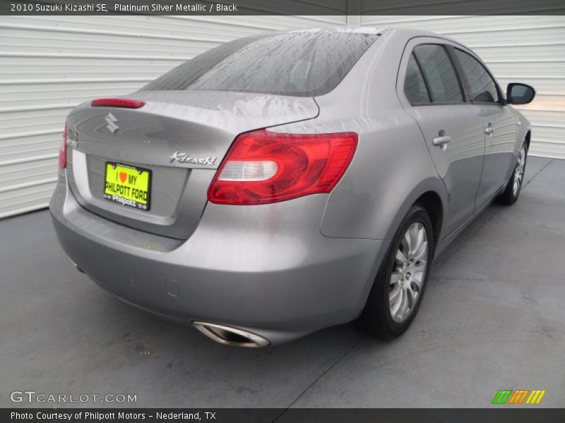 Platinum Silver Metallic / Black 2010 Suzuki Kizashi SE