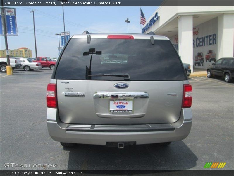 Vapor Silver Metallic / Charcoal Black 2008 Ford Expedition Limited