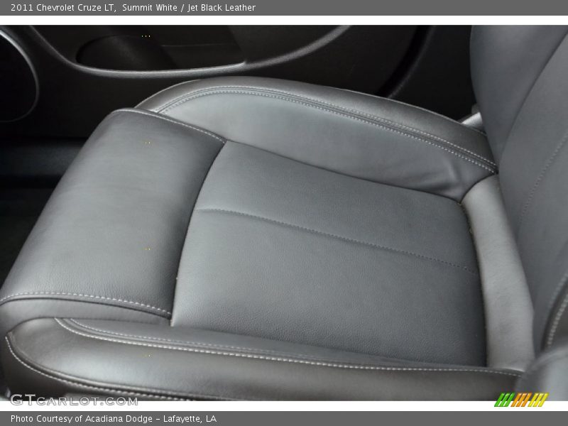 Summit White / Jet Black Leather 2011 Chevrolet Cruze LT
