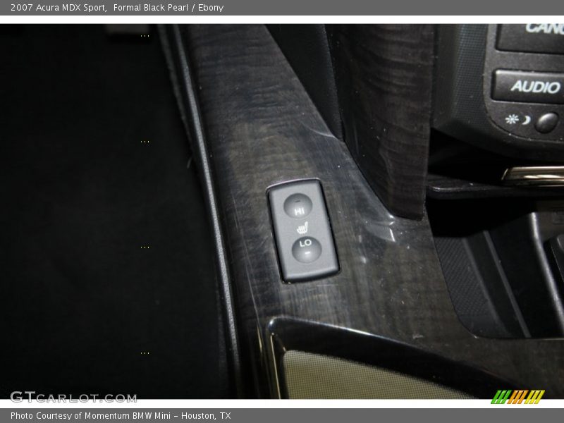 Formal Black Pearl / Ebony 2007 Acura MDX Sport