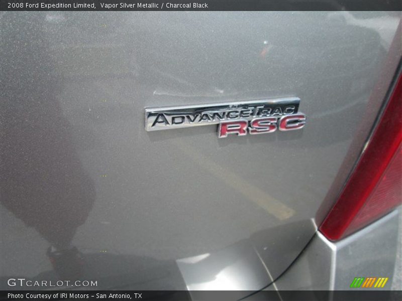 Vapor Silver Metallic / Charcoal Black 2008 Ford Expedition Limited